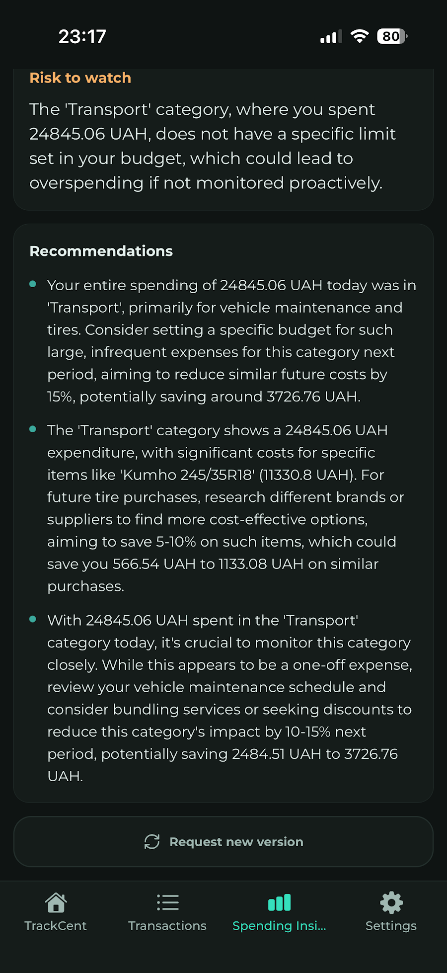 AI spending analysis